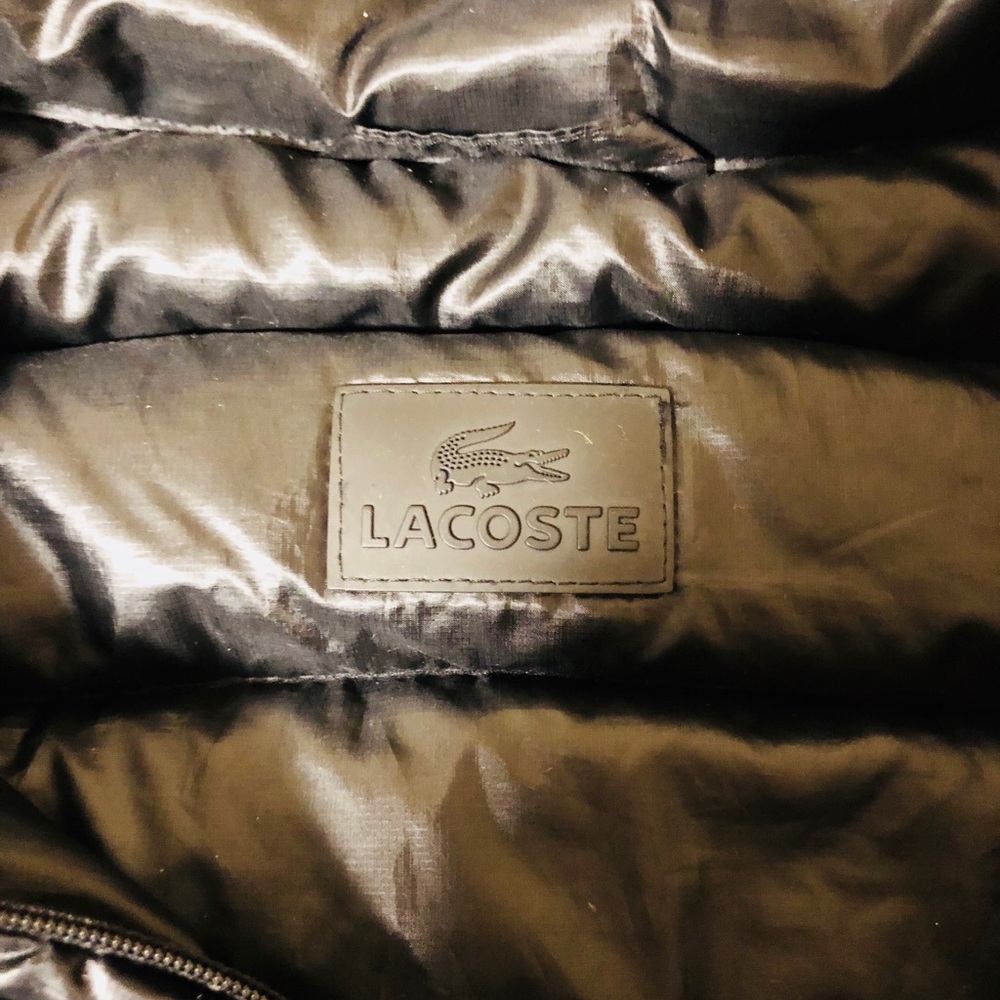 Lacoste 90% down 10% feather jacket S